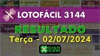 Concurso da Lotofácil 3143 teve resultado divulgado na  .